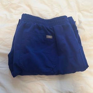 Figs cargo bright blue large
